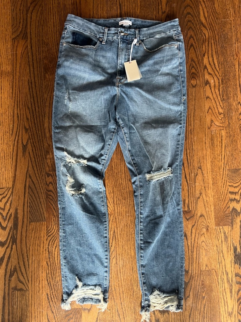 Good American Good Legs Skinny Jeans size 16
